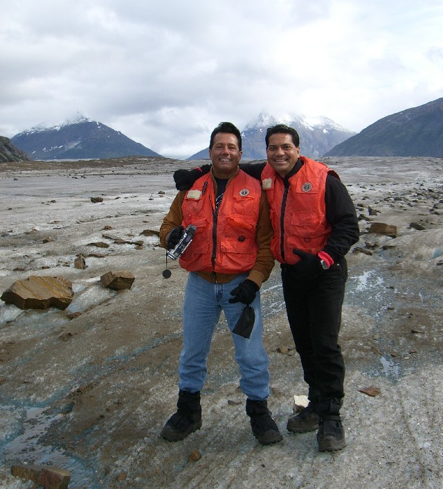 Frank & Me ~ On Top Of The World ~ Alaska Glacier ~ This Is Awesome
